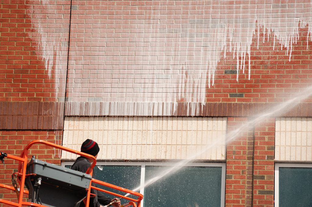 Commercial Pressure Washing example 1